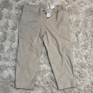 Chico's Cream Ankle Pants